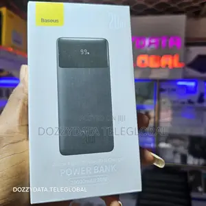 Baseus 20000mah 20w Powerbank- Black