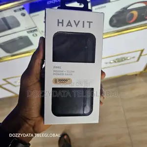 Havit 20000mah Powerbank -Black