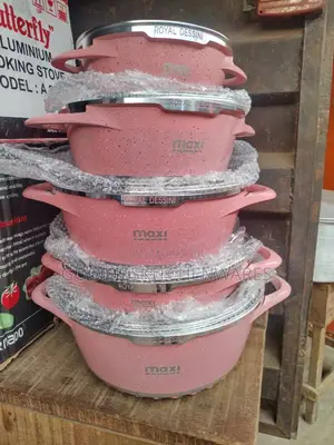 5 Sets Royal Dessini Granite Pot