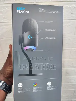 Logitech Yeti GX Dynamic RGB Gaming Microphone