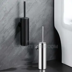 Black Brass Wall Hanging Toilet Brush