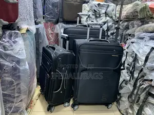 Set of Black Swiss Polo Travel Set