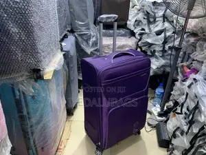 Big Size Quality Purple Swiss Polo Travel Luggage