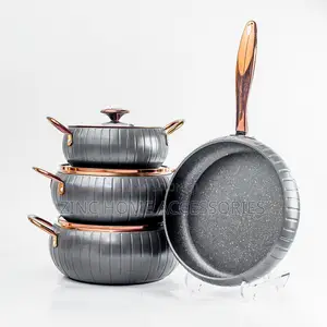 Oms Meridian 7pc Granite Cookware Set