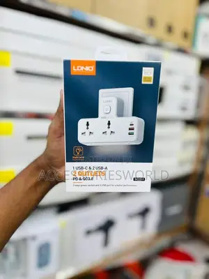 LDNIO SC2311 20W 3-Port USB Charger Extension Power Strip