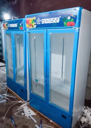 700 Litres Snowsea Double Door Standing Showcase Chiller