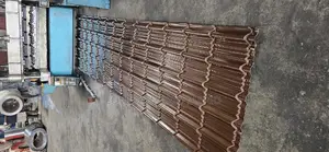 Step Tiles Roofing Nut Brown 0.50mm