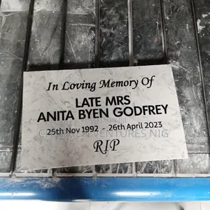 Marble Engraving and Inscriptions.