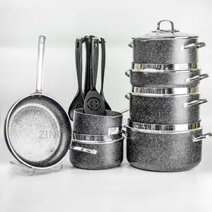 Korkmaz 18pc Galaksi Cookware Set