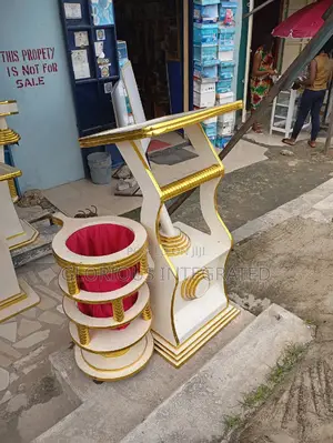 Pulpit With Offering Basket