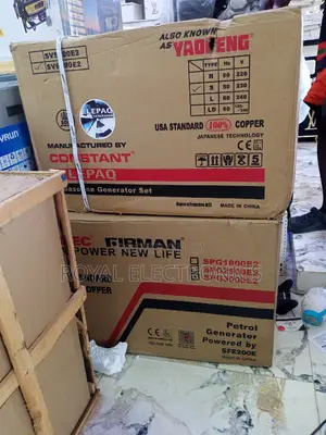 Standard New Elepaq SV6800E2 3.5KVA Key Start Generator