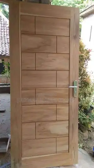900x2100 Mahogany Solid Wood