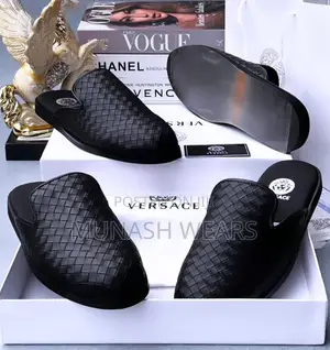 Versace Leather Half Shoe