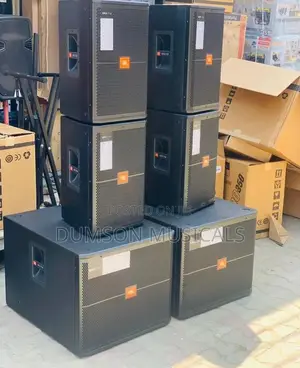 JBL Single Sub and 12 Inches Speakers Complete Sets