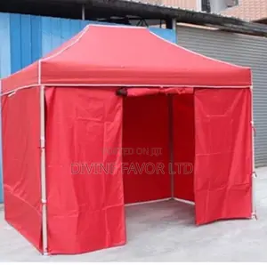 Foldable Gazebo 10 Feet by 10 Feet With Side Walls.