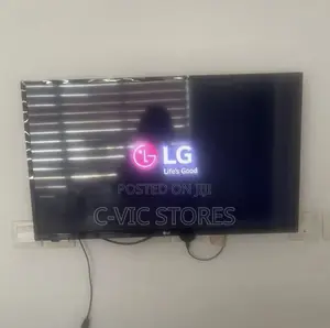 LG 32 Inch Super HD LED TV + Wall Hanger (2 Year Warranty)