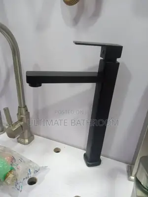 Square Matt Long Spout Single Tap