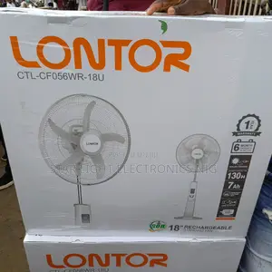18 Inches Rechargeable Fan 7ah