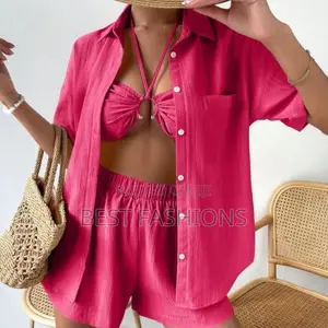 Trendy 3 Piece Shorts