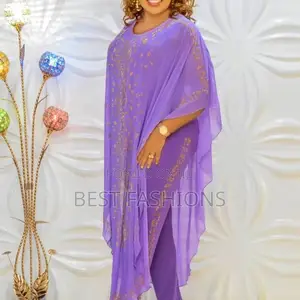 Quality Chiffon Ladies 3 Piece Trousers
