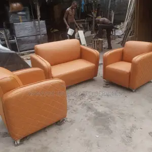 One Double and Two Single Local Sofa