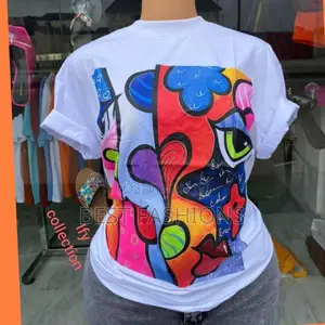 New Classic Pattern Print T Shirt
