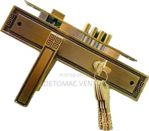 Original Italy Iron Door Lock Set and Handles