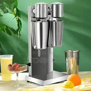 Double Head Milkshake Maker Stainless Steel