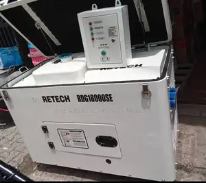Original 10KVA RETECH Soundproof Diesel Generator 100%Copoer