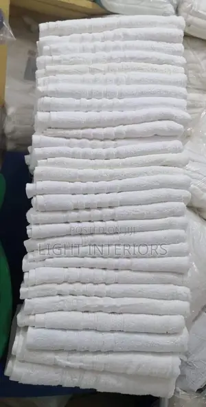 Big White Towels for Hotels