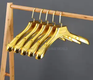 Thick Gold Colour Clothes Hangers