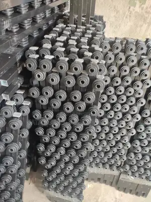 Aluminium Black Poles