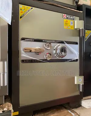 Single Door Fireproof Safe, With Triple Security Keys.