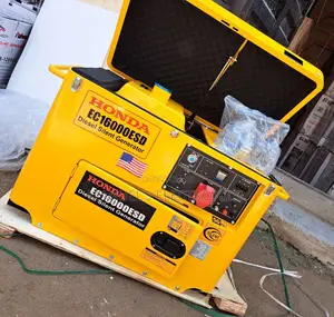 □■Honda Three Phase Diesel Soundproof Generator 13.5kva