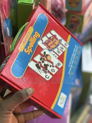 Match-It Spelling Puzzle Word Game Kiddies Toy