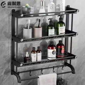 3, 2 1 Layer Aluminium Multipurpose Wall Mounted Hanger/Rack