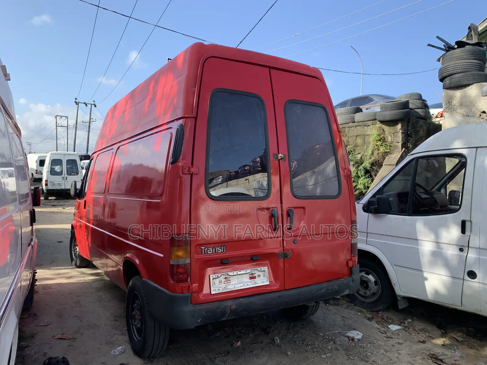 Ford Transit 2002 Red