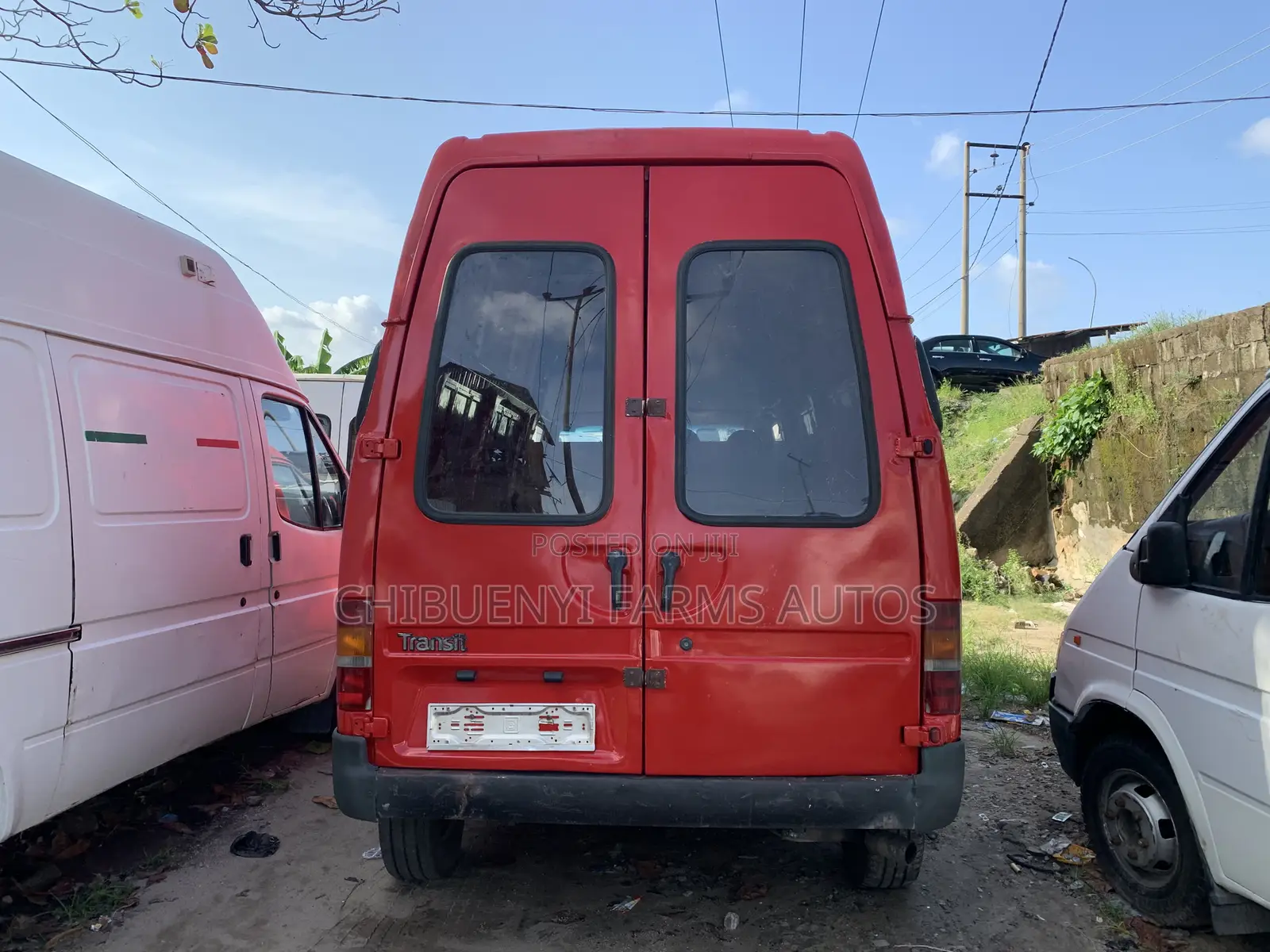 Ford Transit 2002 Red