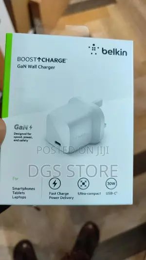 Belkin Boost Charger Wall GAN 30w