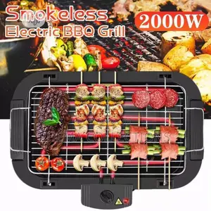 2000watt Smokeless Electric Barbecue Grill