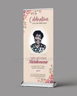 Business Rollup Banner 7x3ft Solite / Flex for Sale