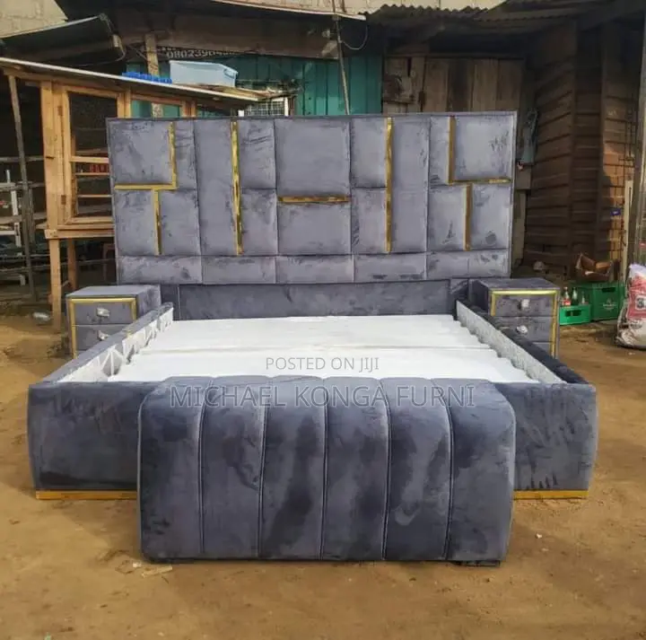 Beautiful Padded Bed