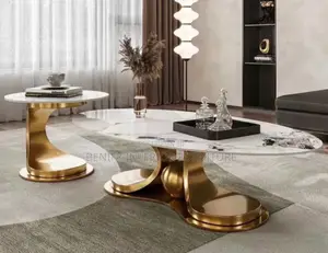 Modern Marble Top Center Table