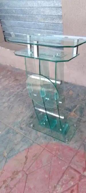High Quality Executive Thick Glass Pulpit for Church