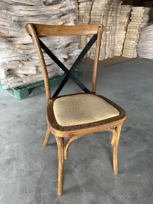 Wooden Cross Back Chair