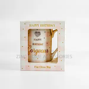 Lasser Pavey Mad Dot Happy Bday Mug