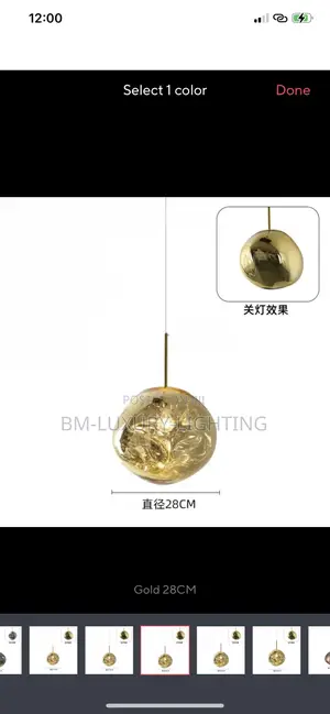 Single Modern Pendant Lamps