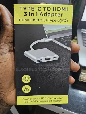 Type-C 3 in 1 Dock Station, Hdmi, Type-C, 3.0 USB Port