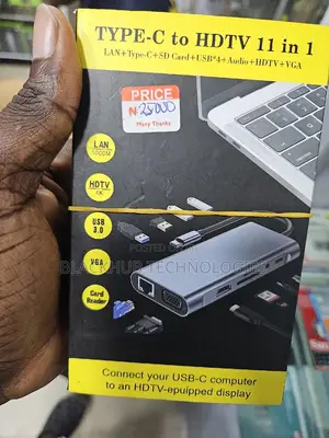 Type-C 11 in 1 Dock Station for Macbook and Laptop