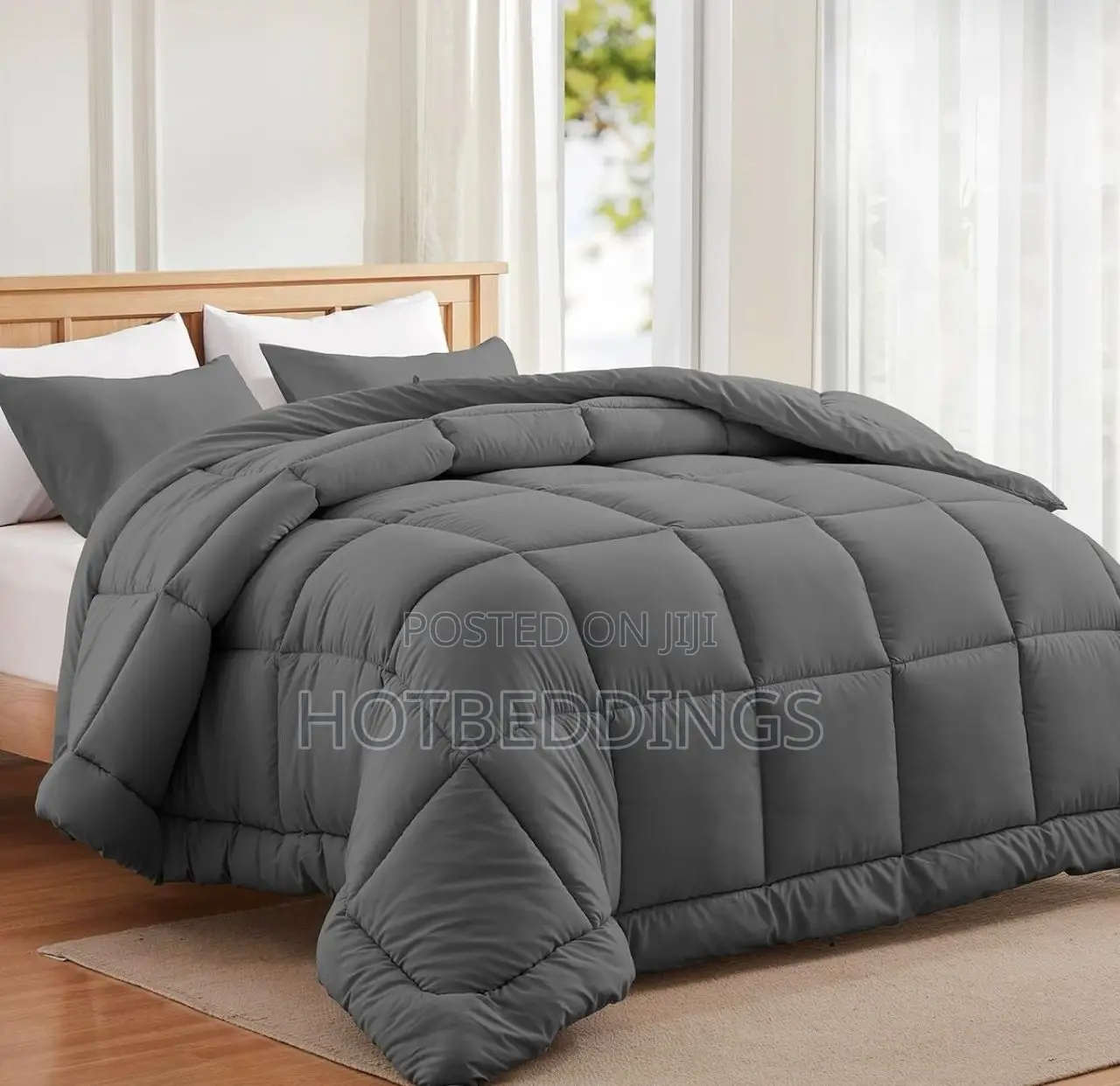 Duvet, Bedsheet With 4 Pillow Cases